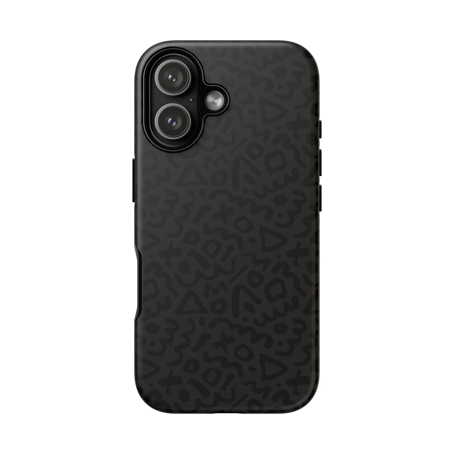 Retro Geometric Vibes Phone Case – 80s 90s Vintage Abstract Pattern for iPhone & Samsung - JGUS