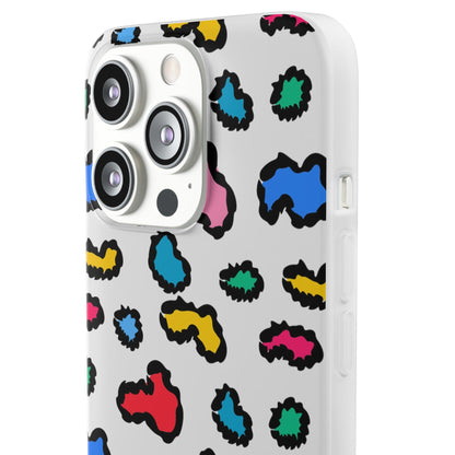 Vibrant Leopard Flexi Case - JGUS