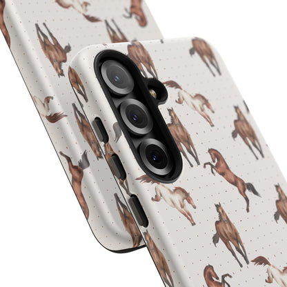 Wild Mustang Horse Pattern Phone Case – Stylish, Protective & Eco-Friendly - JGUS
