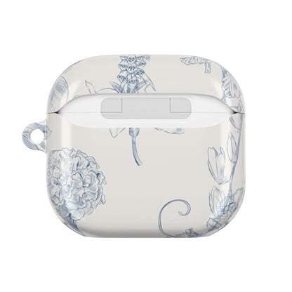 Jasmine Sketch Shockproof & Scratch-Resistant AirPods Case – Wireless Charging Compatible