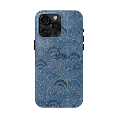 Abstract Shell Phone Case – Aesthetic Protective Cover for iPhone & Samsung