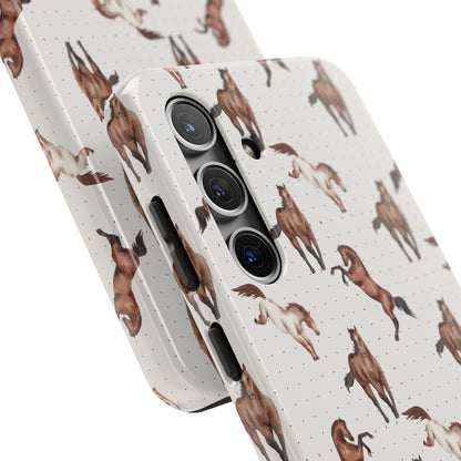 Wild Mustang Horse Pattern Phone Case – Stylish, Protective & Eco-Friendly