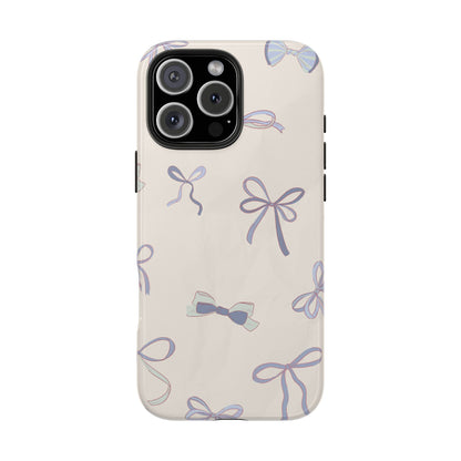 Coquette Pattern Ribbon bow Phone Case iPhone