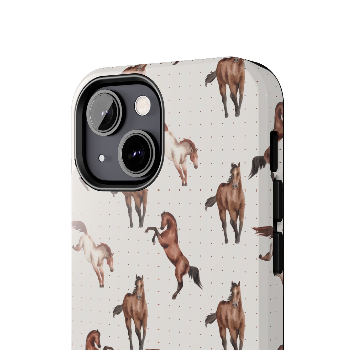 Wild Mustang Horse Pattern Phone Case – Stylish, Protective & Eco-Friendly