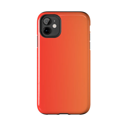 Vibrant Red Orange Phone Case