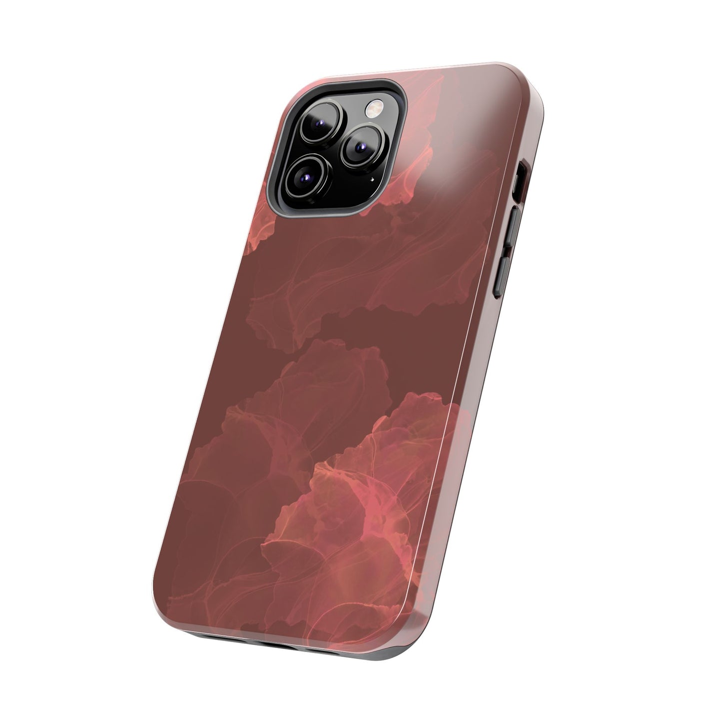 Blush Ink Splash Protective Phone Case