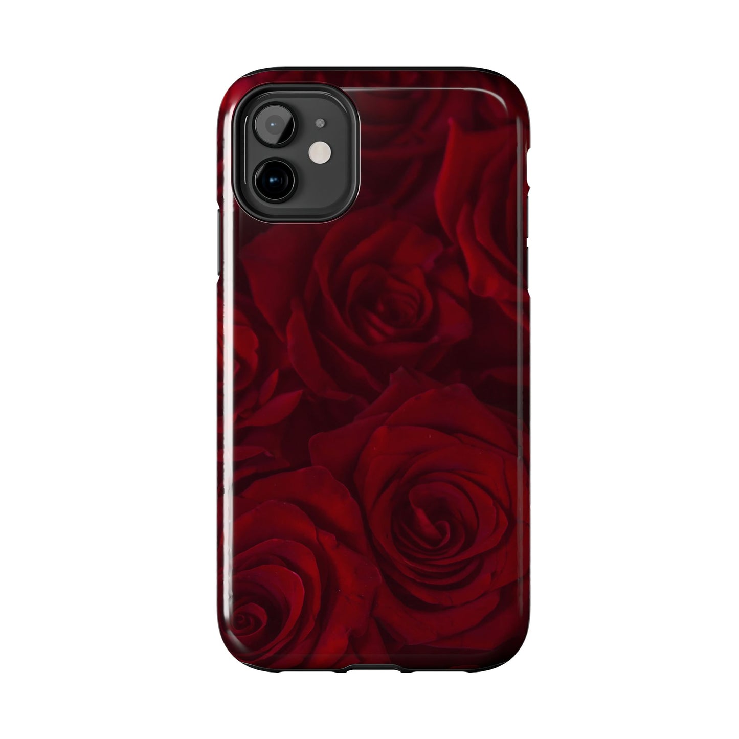 Velvet Rose - Burgundy Floral Phone Case