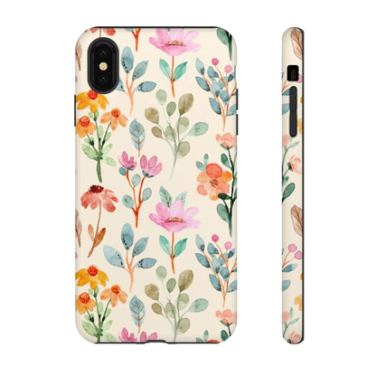 Petal Splash Watercolor Symphony Phone Case