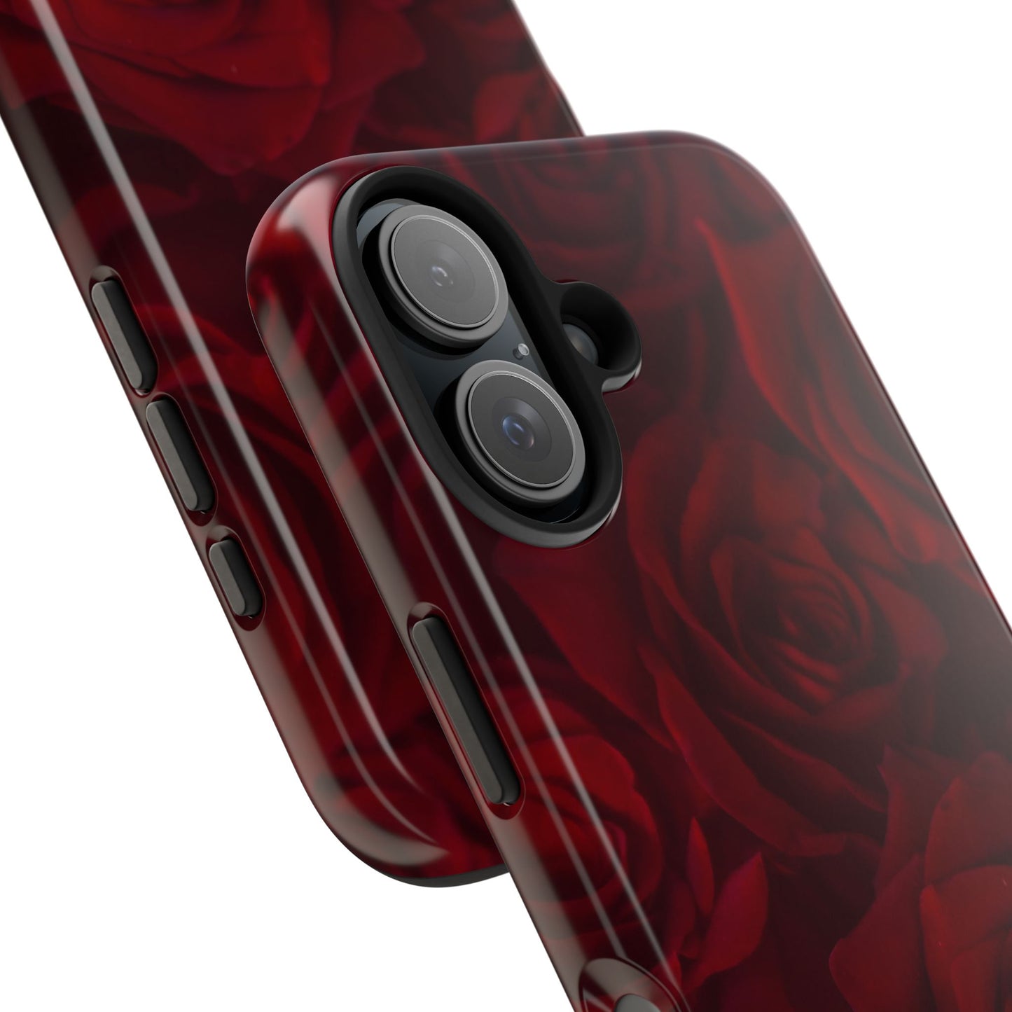 Velvet Rose - Burgundy Floral Phone Case