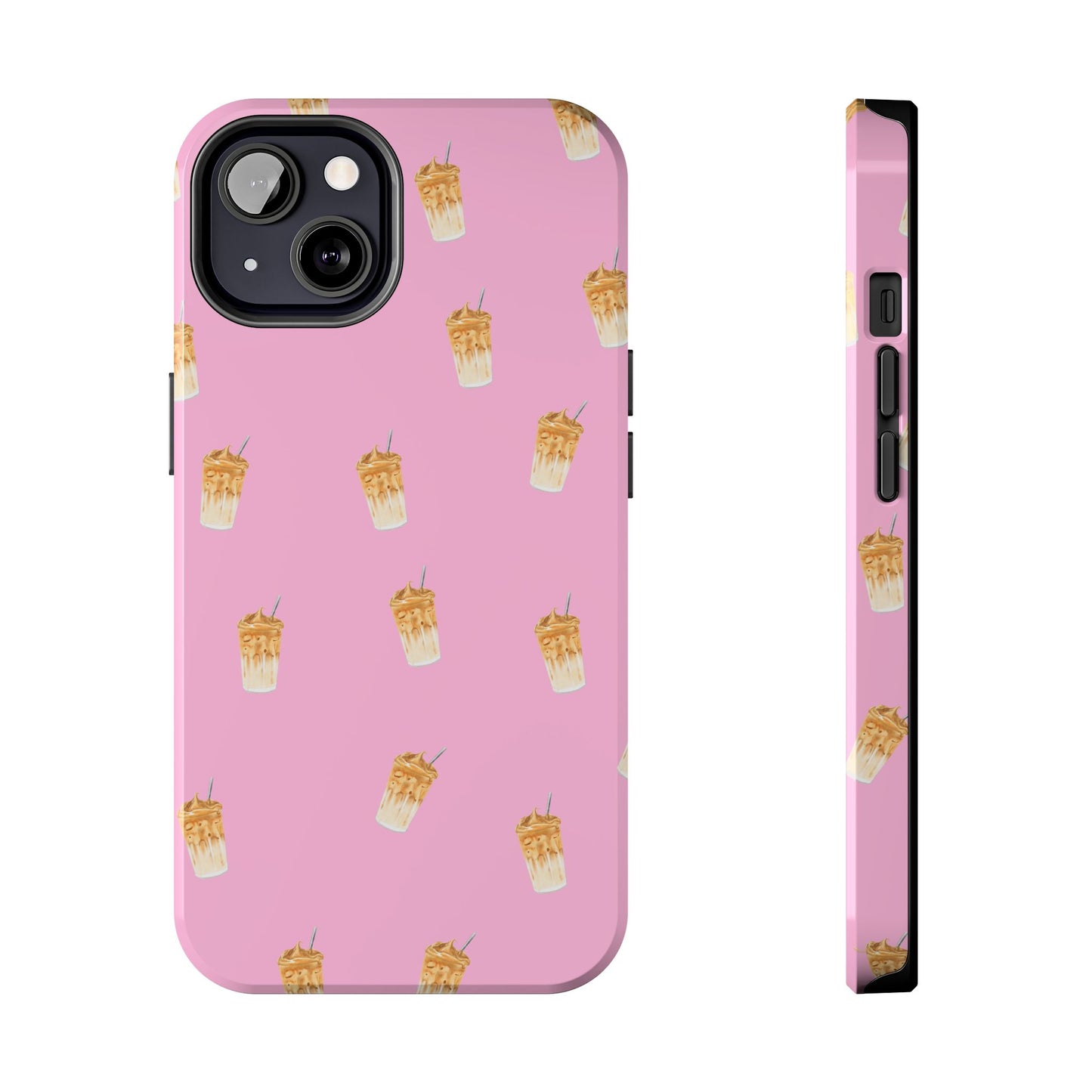 Pink Latte Love Phone Case