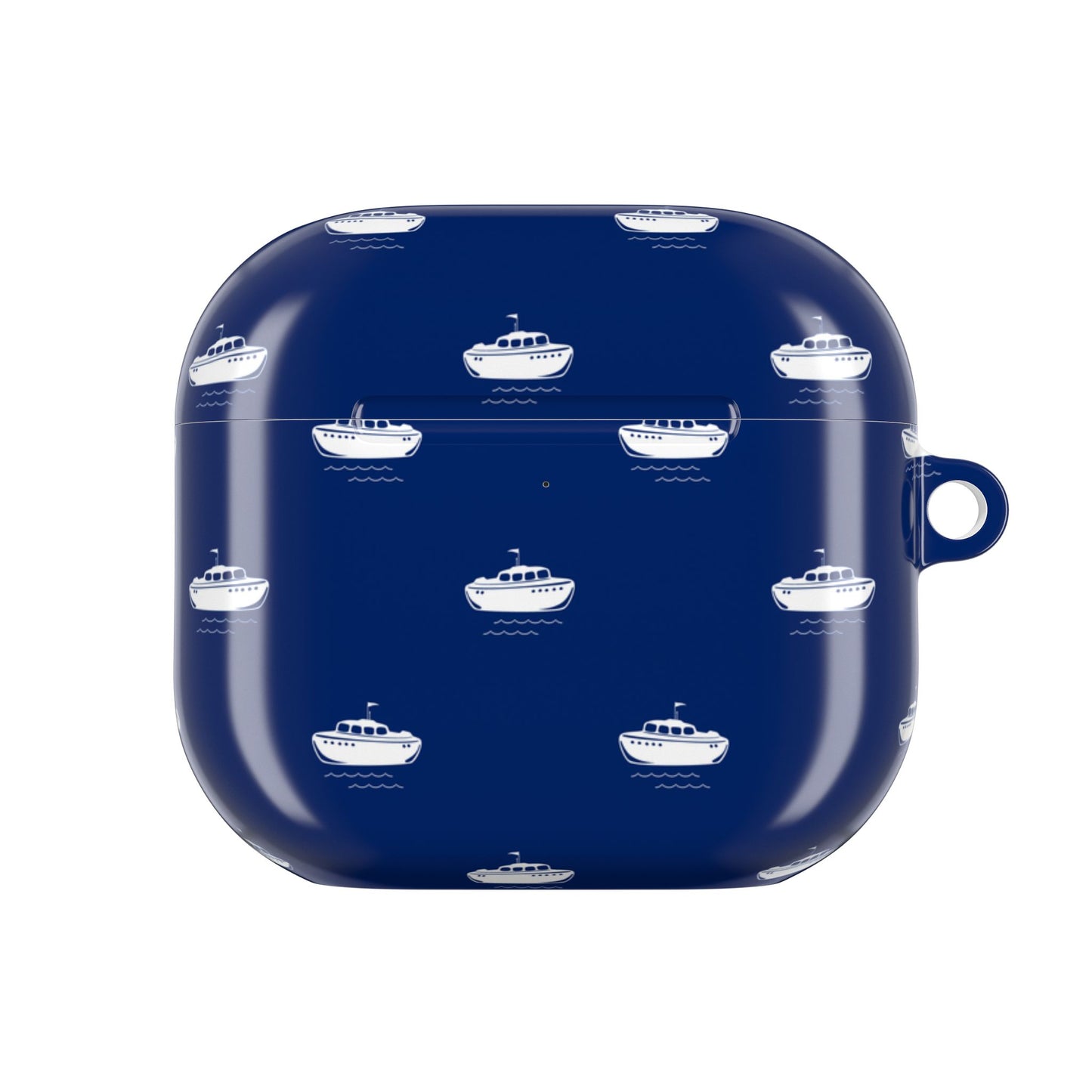 Blue Boat Shockproof & Scratch-Resistant AirPods Case – Wireless Charging Compatible