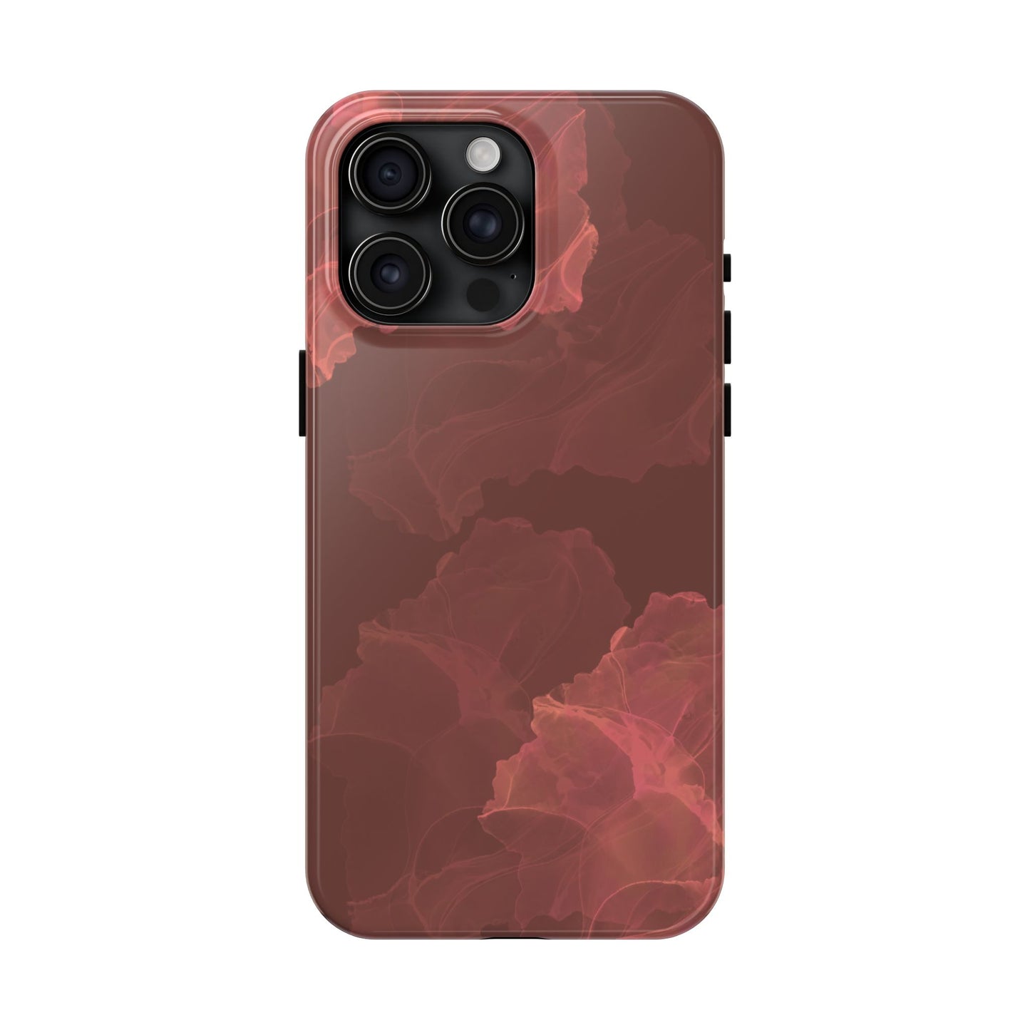 Blush Ink Splash Protective Phone Case