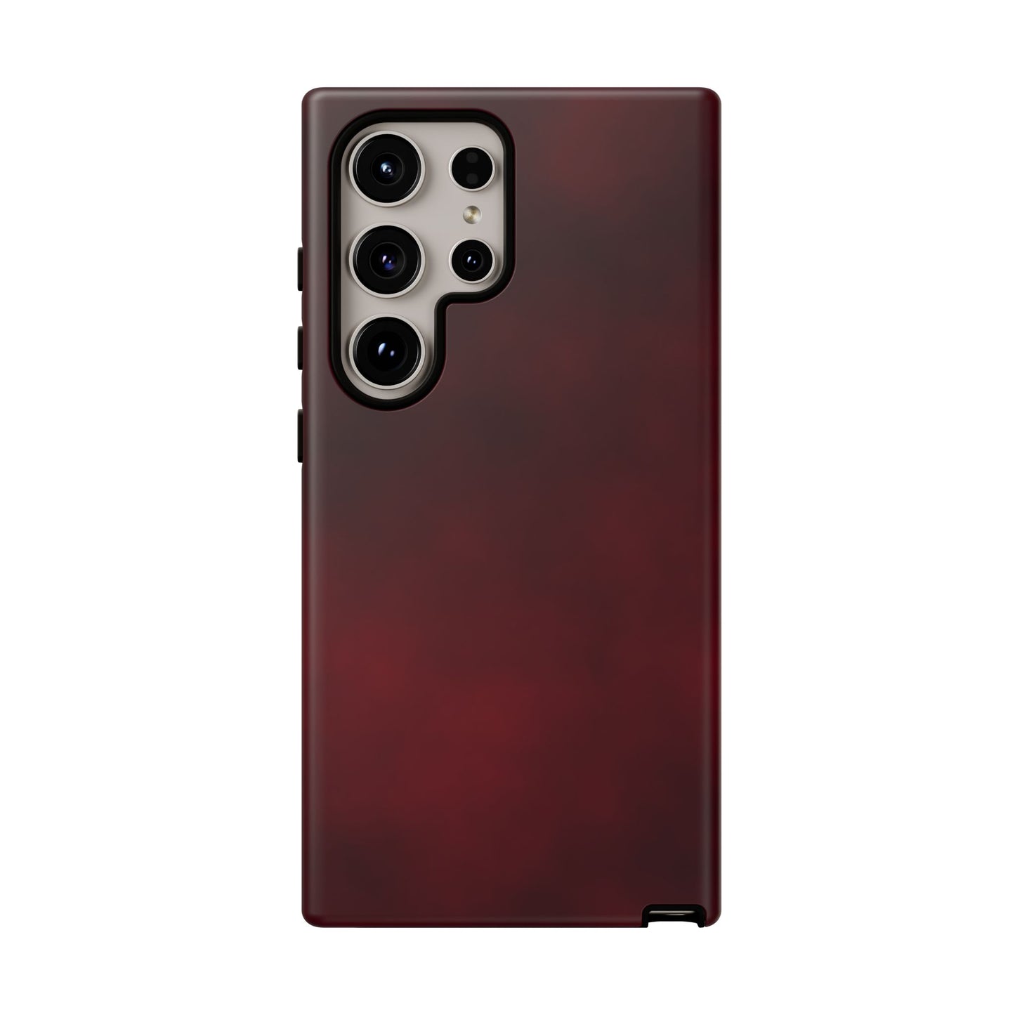 Vintage Burgundy Cherry Phone Case – Elegant Floral Design for iPhone 17 & Samsung Galaxy | Tough Protective Cover - JGUS