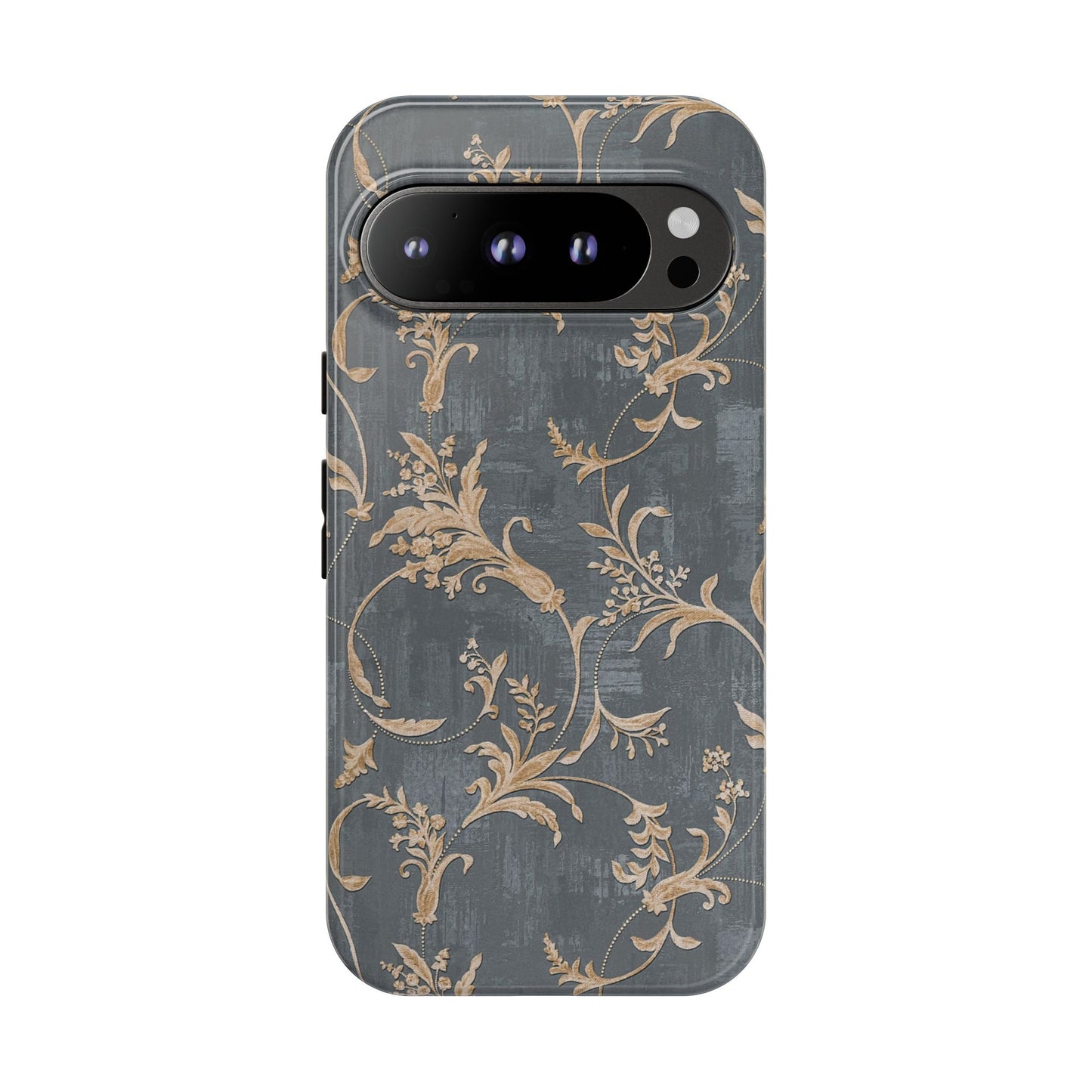 Old-Fashioned Flower Phone Case – Aesthetic Protective Cover for iPhone & Samsung - JGUS