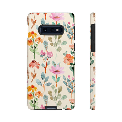 Petal Splash Watercolor Symphony Phone Case