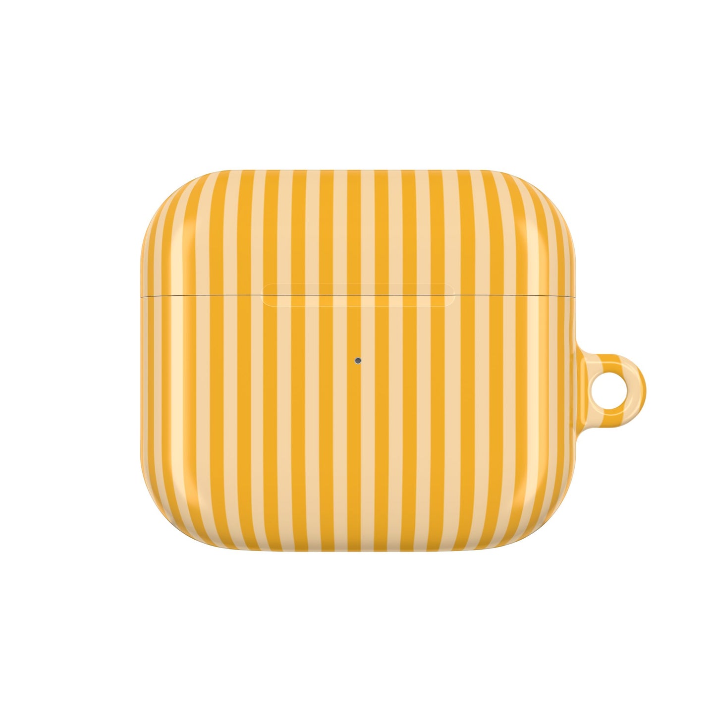 Sunny Stripes Shockproof & Scratch-Resistant AirPods Case – Wireless Charging Compatible