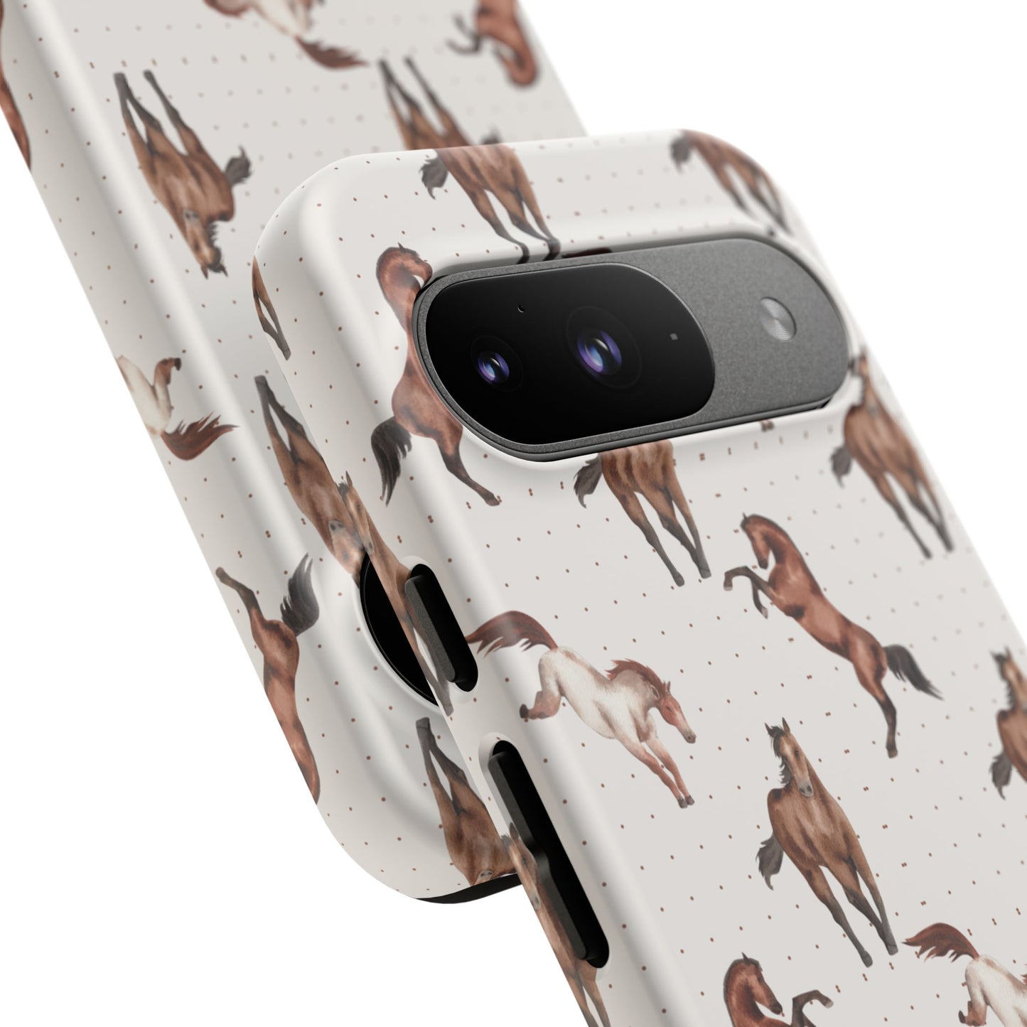 Wild Mustang Horse Pattern Phone Case – Stylish, Protective & Eco-Friendly - JGUS