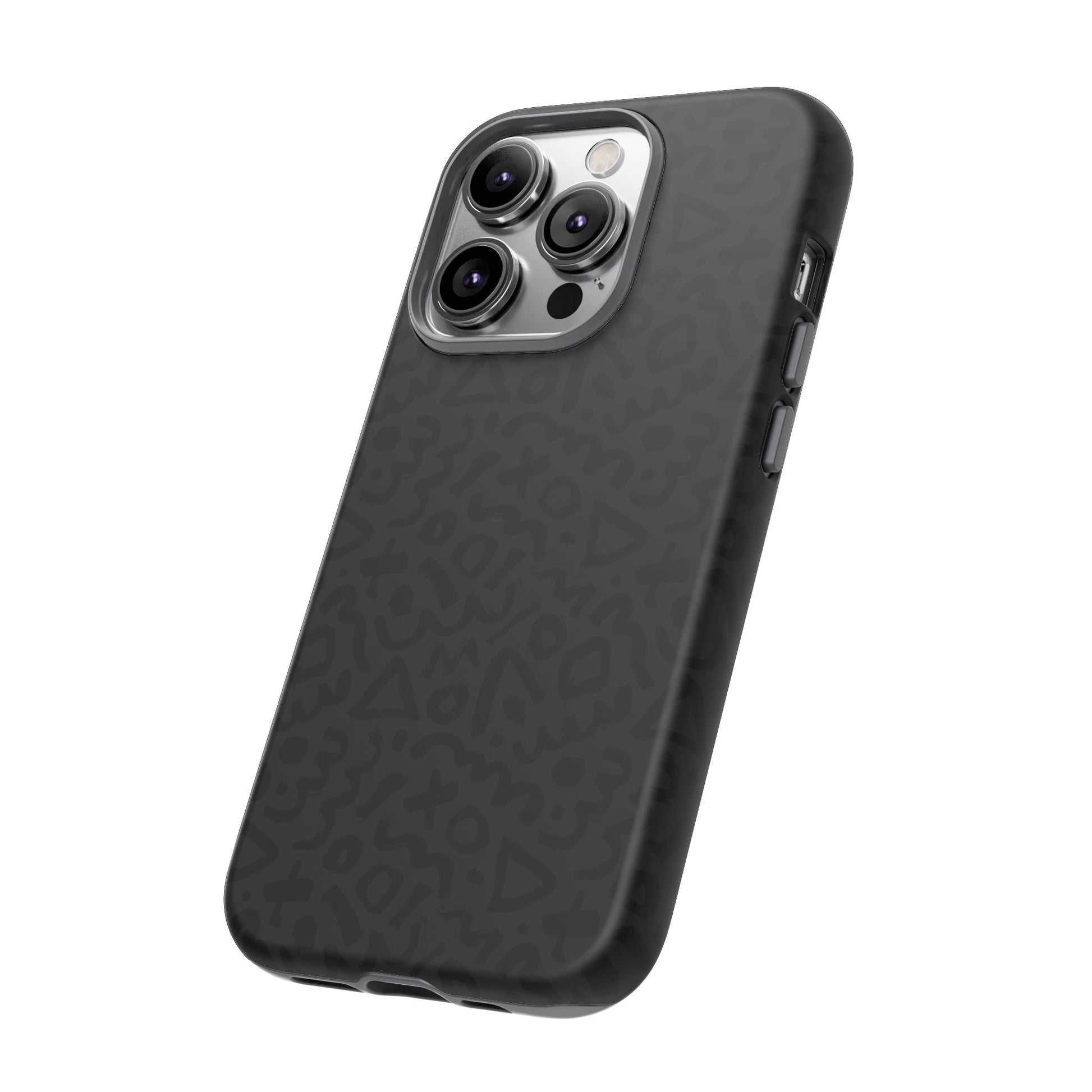 Retro Geometric Vibes Phone Case – 80s 90s Vintage Abstract Pattern for iPhone & Samsung - JGUS