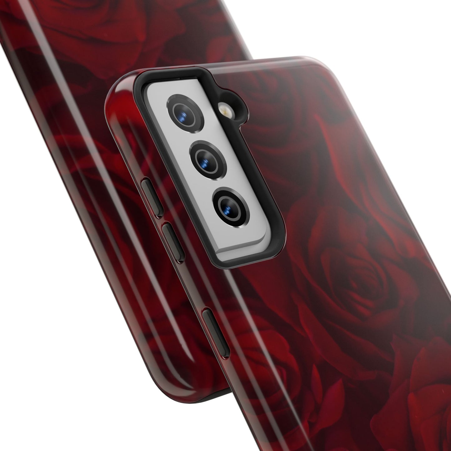 Velvet Rose - Burgundy Floral Phone Case