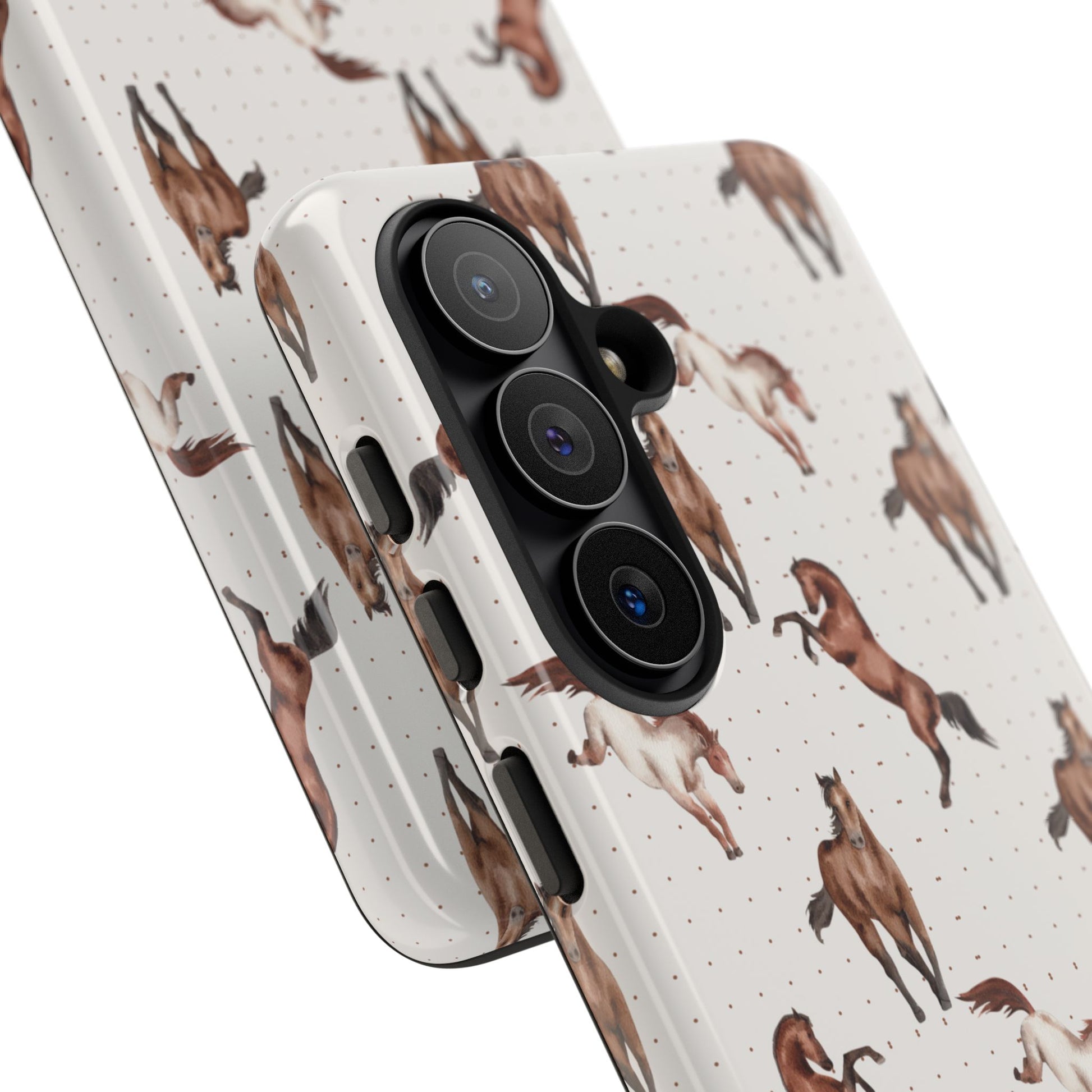 Wild Mustang Horse Pattern Phone Case – Stylish, Protective & Eco-Friendly - JGUS