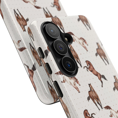 Wild Mustang Horse Pattern Phone Case – Stylish, Protective & Eco-Friendly - JGUS
