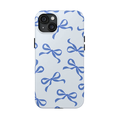 Vintage Blue Bow Phone Case