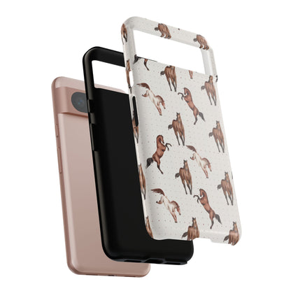 Wild Mustang Horse Pattern Phone Case – Stylish, Protective & Eco-Friendly - JGUS