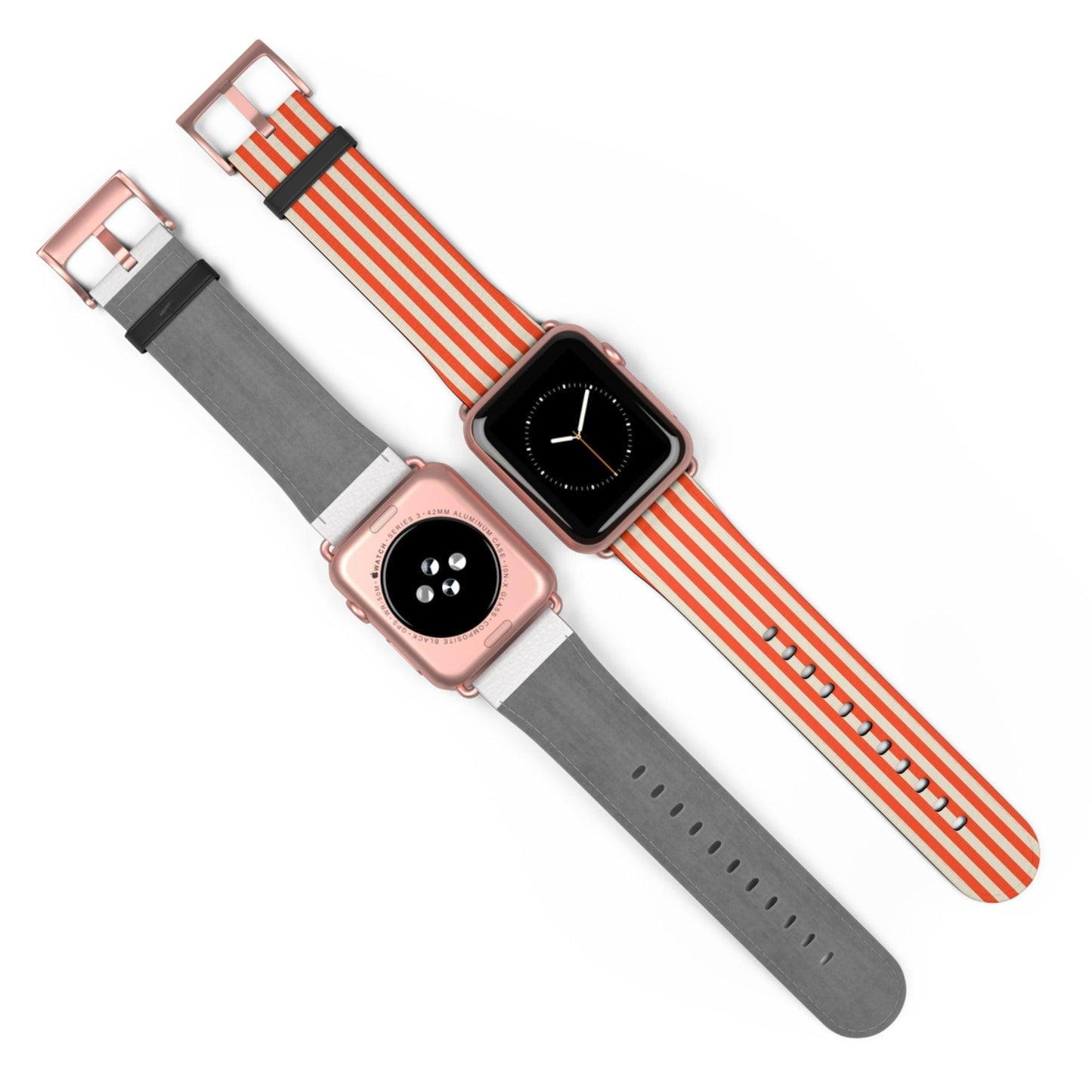 Tangerine Cream Apple Watch Band - JGUS