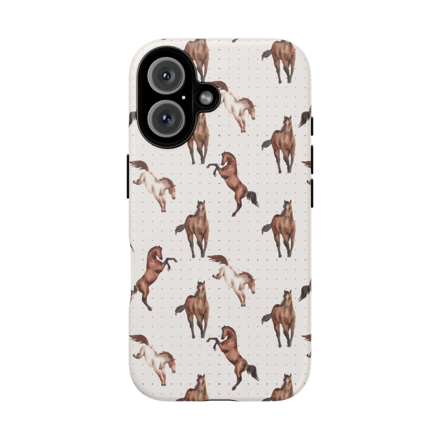 Wild Mustang Horse Pattern Phone Case – Stylish, Protective & Eco-Friendly - JGUS