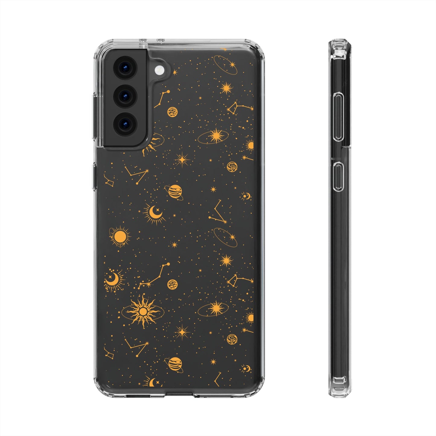 Space Magic Clear Phone Case