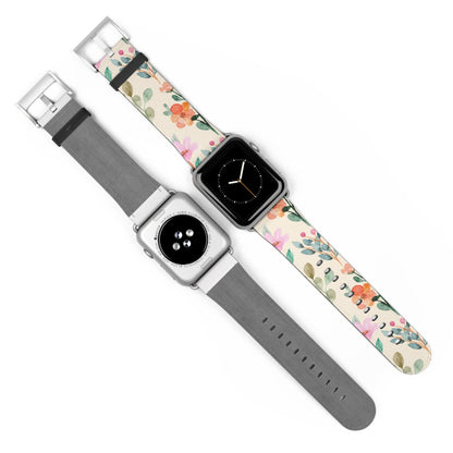 Petal Splash Watercolor Symphony Apple Watch Band - JGUS