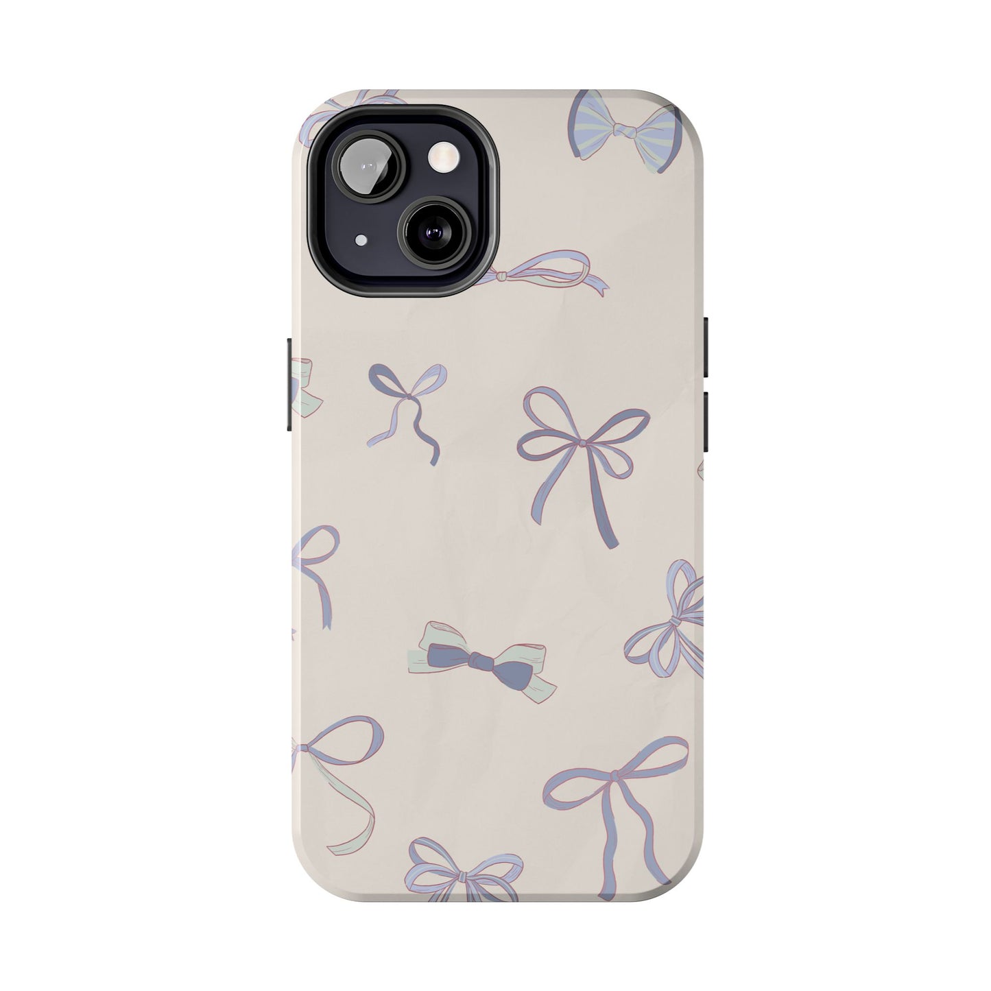 Coquette Pattern Ribbon bow Phone Case iPhone