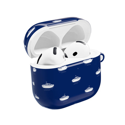Blue Boat Shockproof & Scratch-Resistant AirPods Case – Wireless Charging Compatible