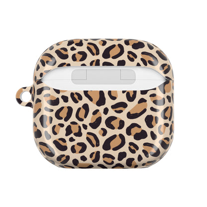 Leopard Lux Shockproof & Scratch-Resistant AirPods Case – Wireless Charging Compatible