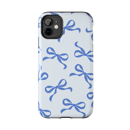 Vintage Blue Bow Phone Case