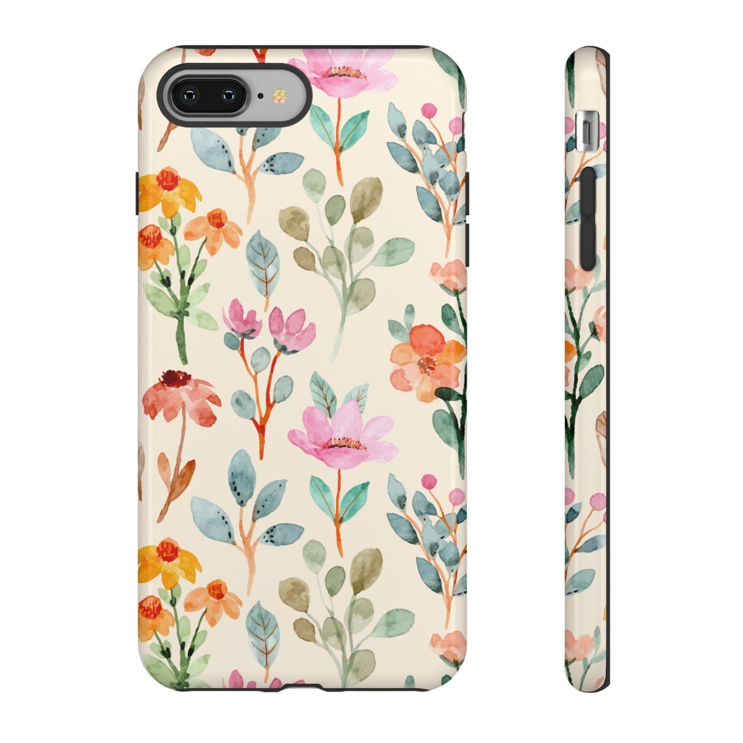 Petal Splash Watercolor Symphony Phone Case