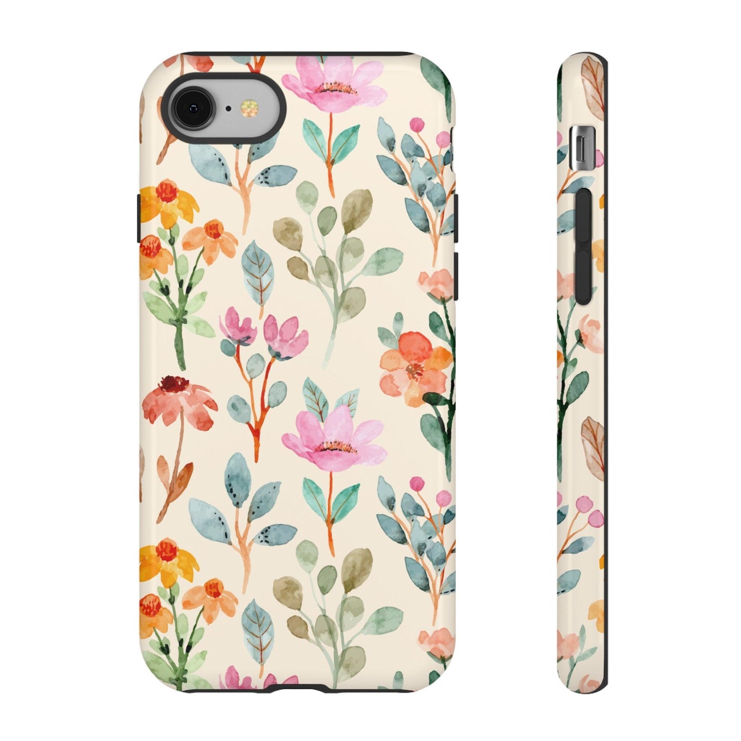 Petal Splash Watercolor Symphony Phone Case