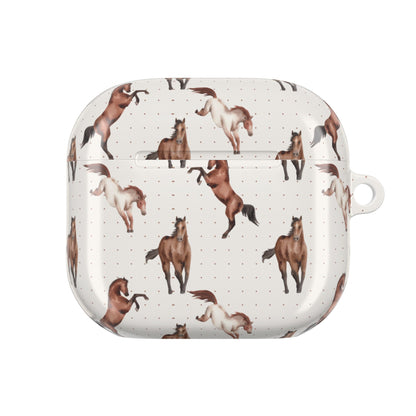 Wild Mustang Shockproof & Scratch-Resistant AirPods Case – Wireless Charging Compatible