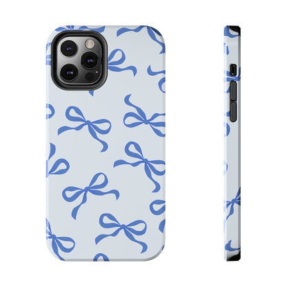 Vintage Blue Bow Phone Case