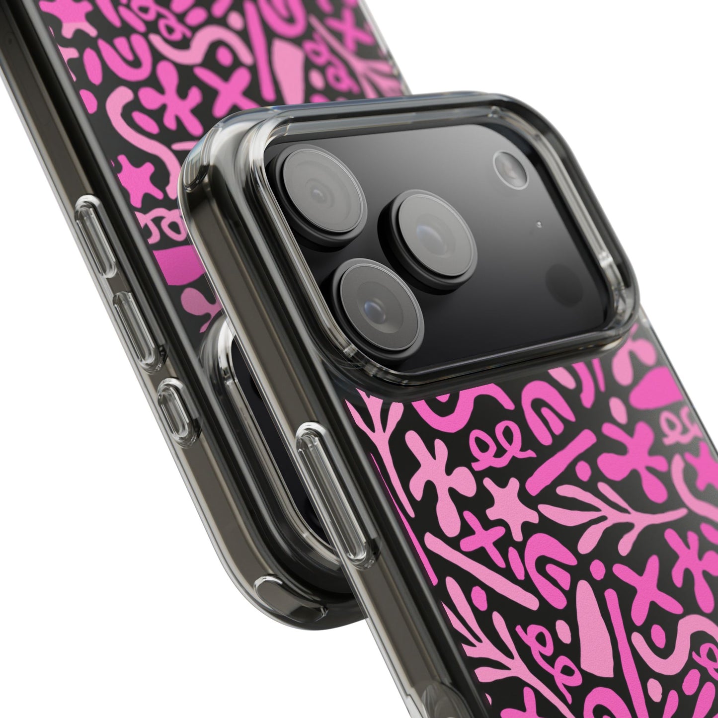 Abstract Vibes Clear Phone Case