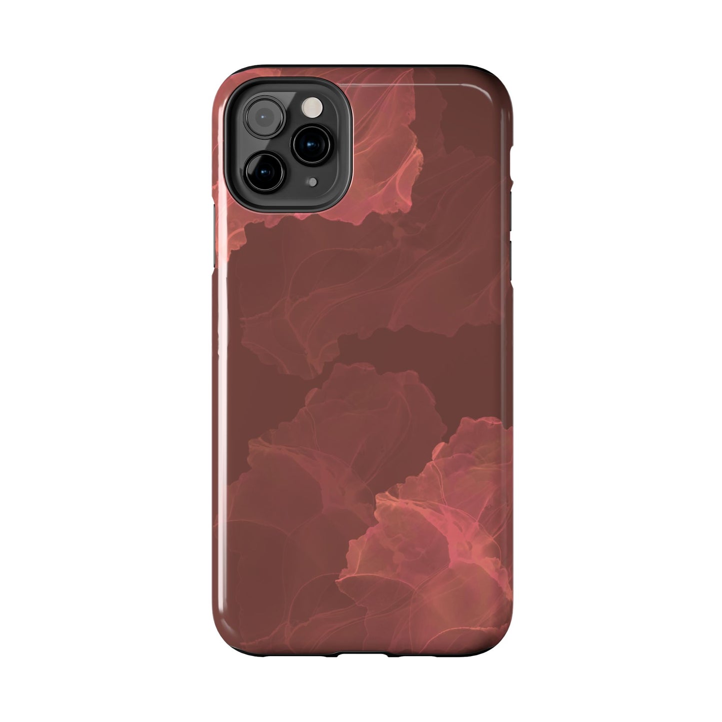 Blush Ink Splash Protective Phone Case