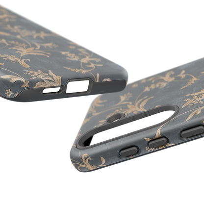 Old-Fashioned Flower Phone Case – Aesthetic Protective Cover for iPhone & Samsung - JGUS