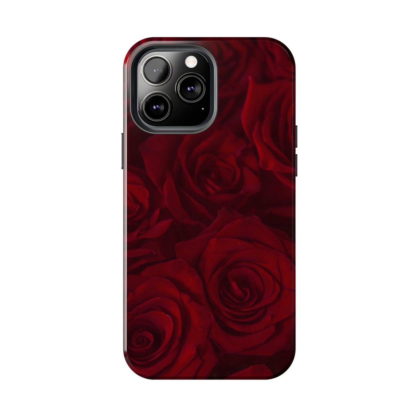 Velvet Rose - Burgundy Floral Phone Case