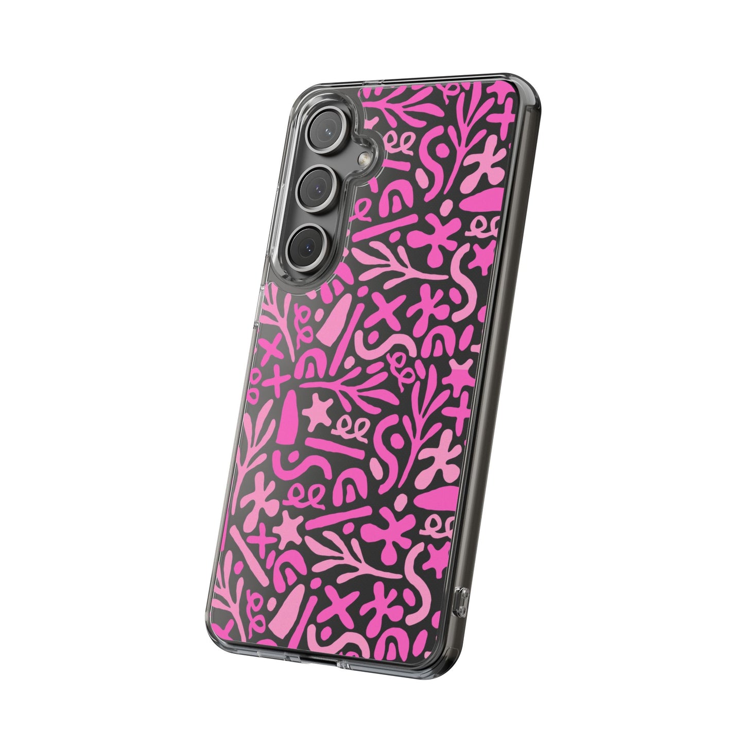 Abstract Vibes Clear Phone Case