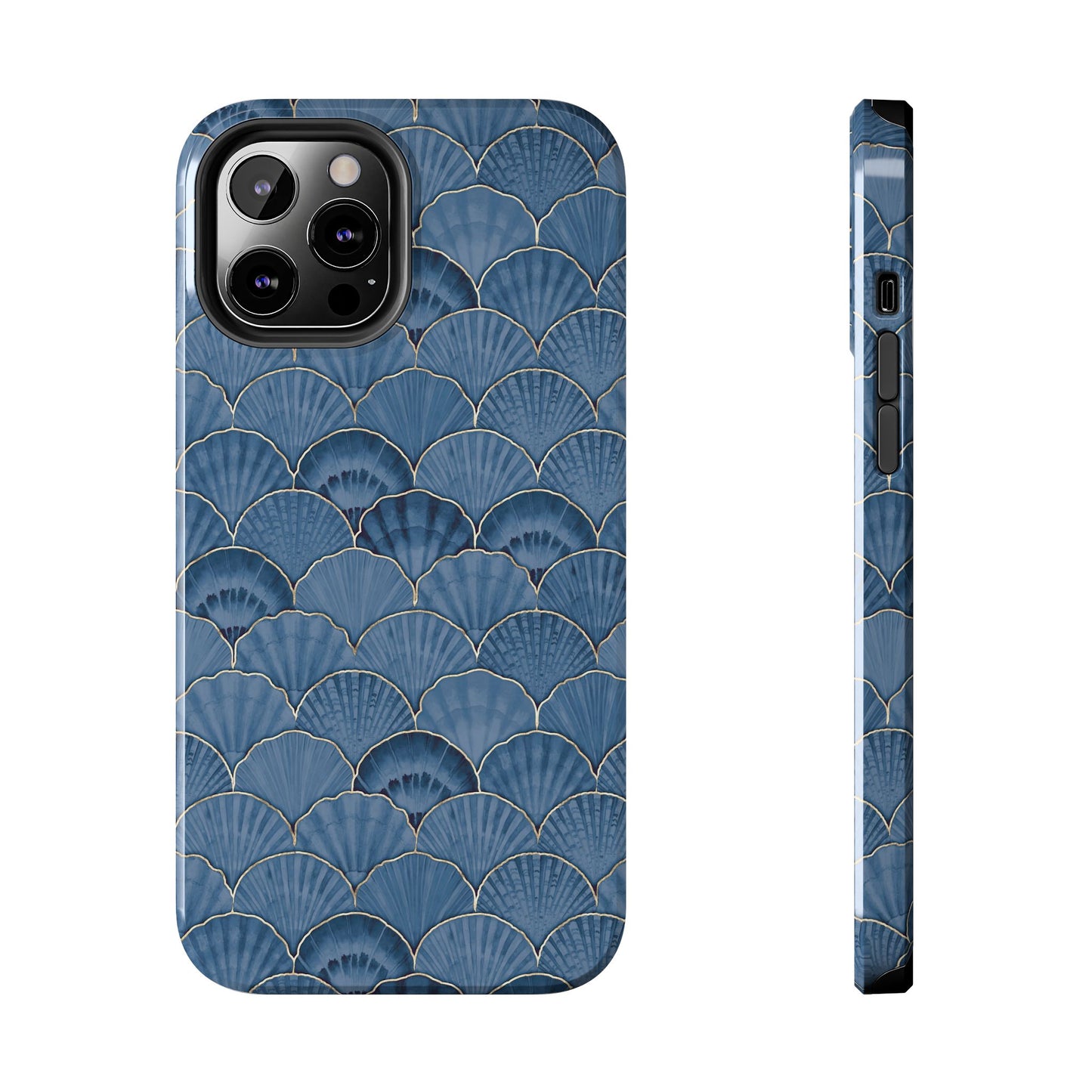 Abstract Shell Phone Case – Aesthetic Protective Cover for iPhone & Samsung