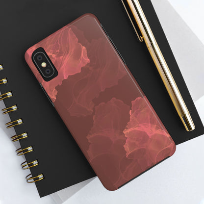 Blush Ink Splash Protective Phone Case