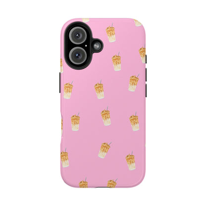 Pink Latte Love Phone Case