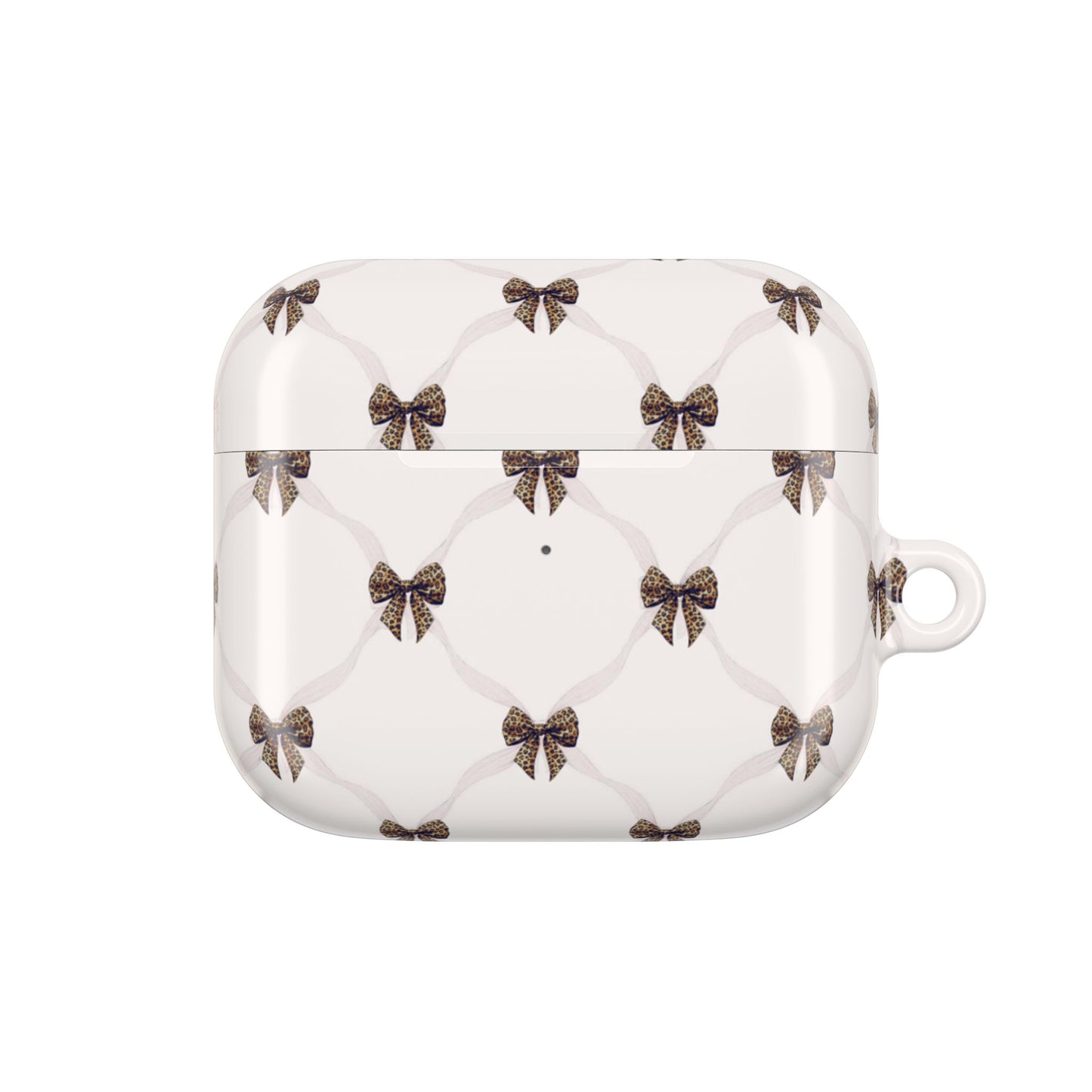 Chic Bow Shockproof & Scratch-Resistant AirPods Case – Wireless Charging Compatible