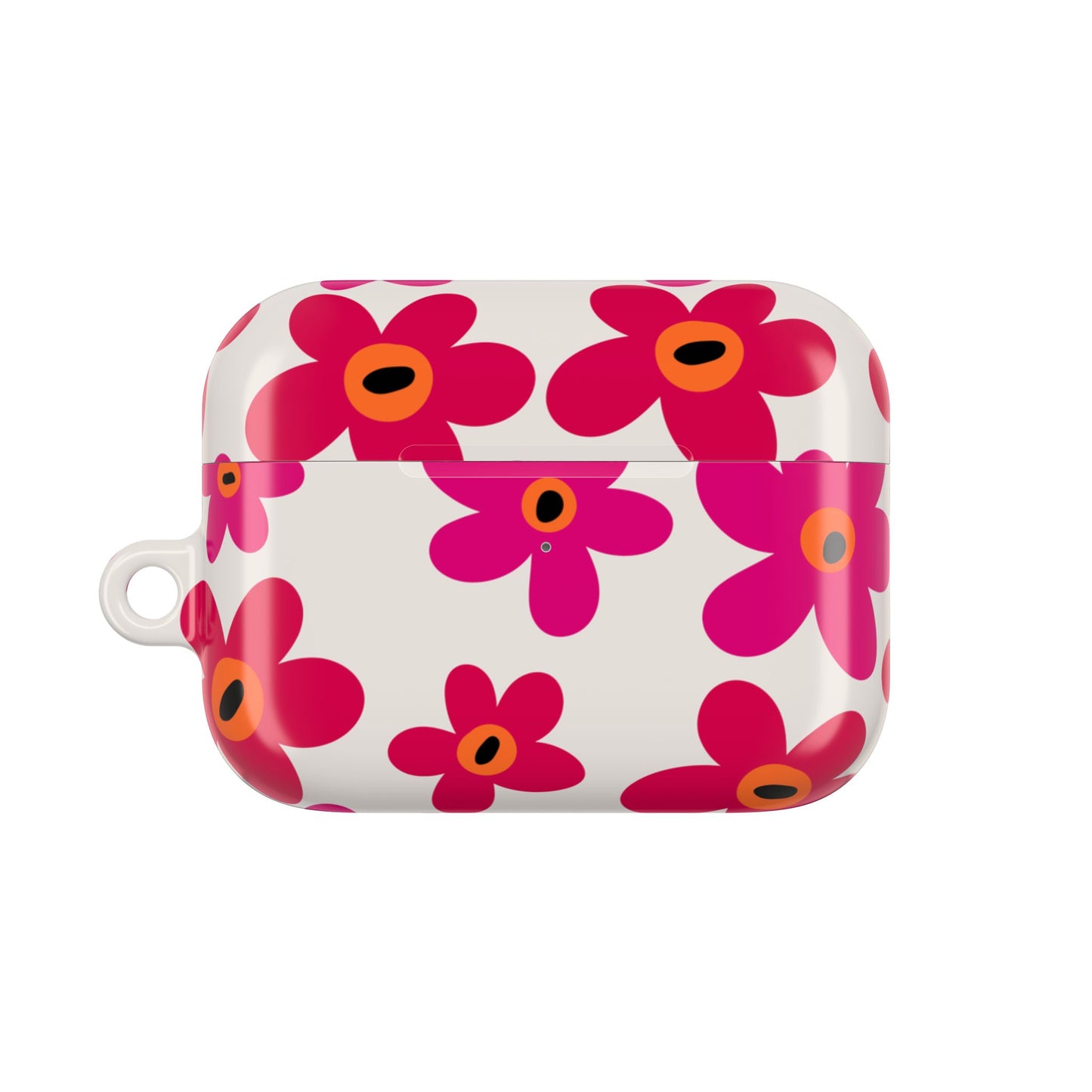 Abstract Florals Shockproof & Scratch-Resistant AirPods Case – Wireless Charging Compatible