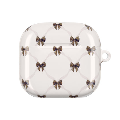 Chic Bow Shockproof & Scratch-Resistant AirPods Case – Wireless Charging Compatible